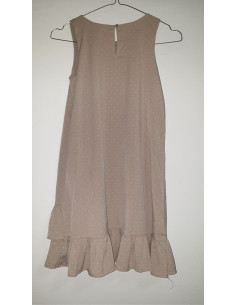 Rochita de vara cu volane si buline roz H&M 2