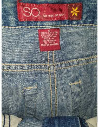 Pantaloni scurti de blugi pentu fetite So Real