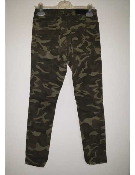 Pantaloni dama cu imprimeu camuflaj FISHERFIELD JOGGER