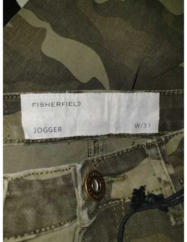 Pantaloni dama cu imprimeu camuflaj FISHERFIELD JOGGER