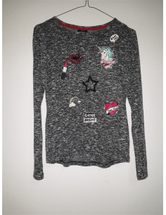 Bluza pentru primavara fetite cu diverse desene colorate Page One Young