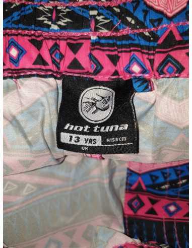 Pantaloni scurti cu imprimeu geometric multicolor Hot Tuna