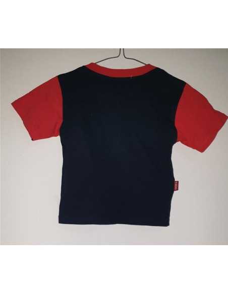 Tricou pentru baieti cu imprimeu multicolor Good Luck