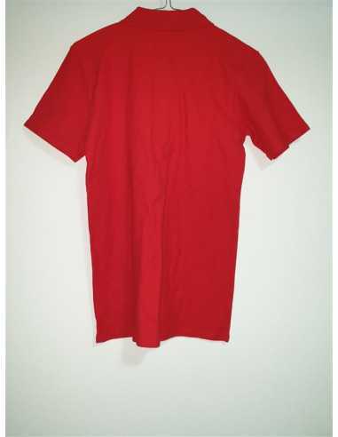 Tricou cu guler si nasturi partial GILDAN