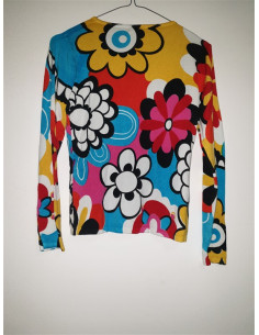 Bluza multicolora cu maneca lunga Bolongnel 2