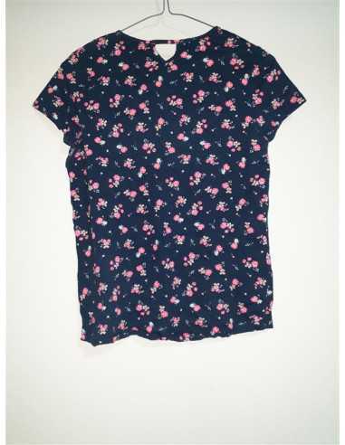 Tricou pentru fete cu imprimeu floral multicolor C&A