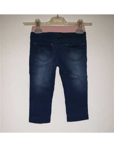 Pantaloni de blugi cu inimioare Dopo Dopo Baby