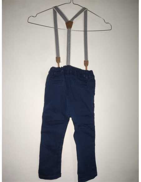 Pantaloni copii cu bretele detasabile H&M Pantaloni copii cu bretele detasabile H&M