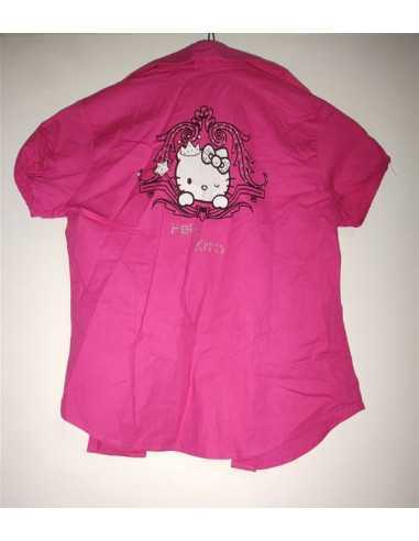 Camasa pentru fetite cu imprimeu Hello Kitty