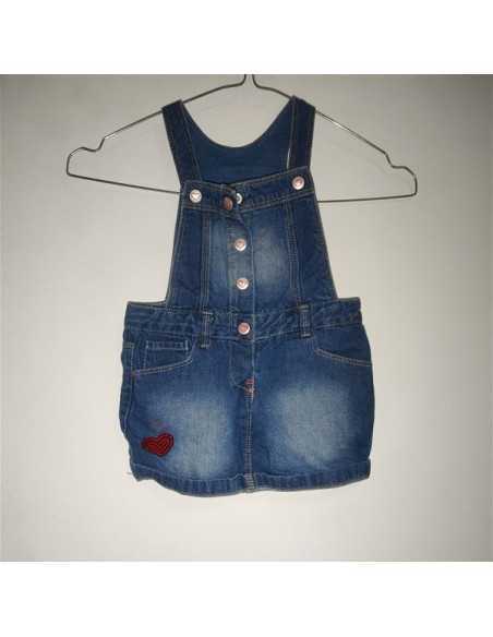 Sarafan Jeans pentru fetite Lupilu