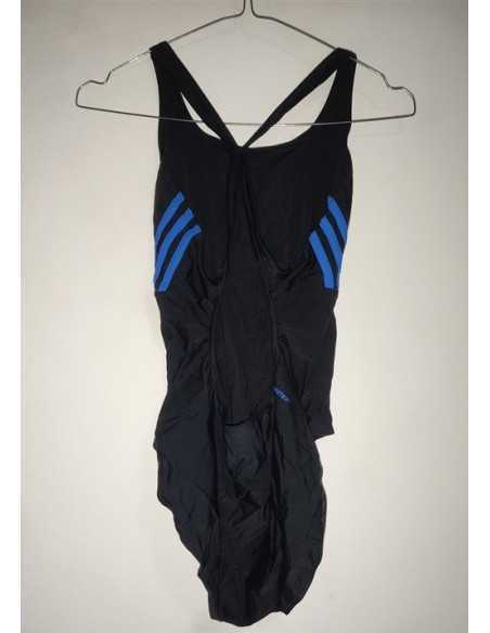 Costum de baie intreg cu barete inguste Adidas