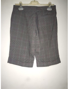 Pantaloni dama trei sferturi cu model in carouri JENNYFER 2