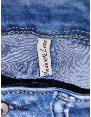 Pantaloni Jeans dama Made with love