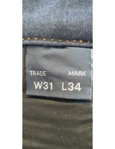 Pantaloni Jeans model captusit pentru barbati Fashion Denim