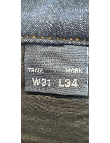 Pantaloni Jeans model captusit pentru barbati Fashion Denim