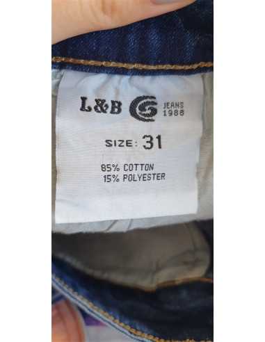 Pantaloni barbati Jeans decolorati L&B
