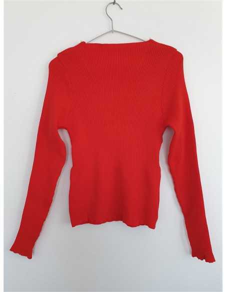 Bluza dama pentru primavara cu margelute albe