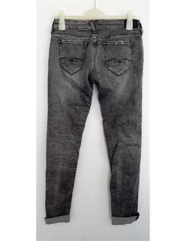 Pantaloni dama de blugi culoare gri REPLAY