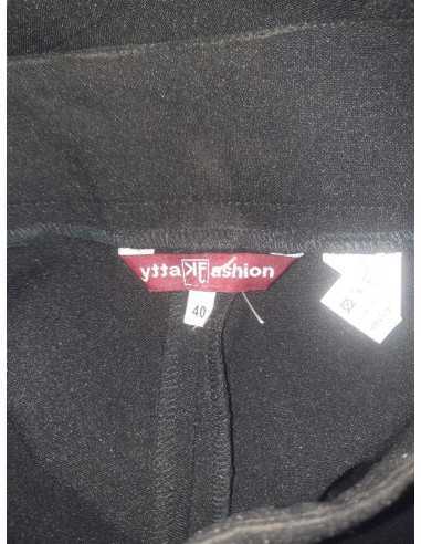 Pantaloni dama cu terminatii pliabile Katty Fashion