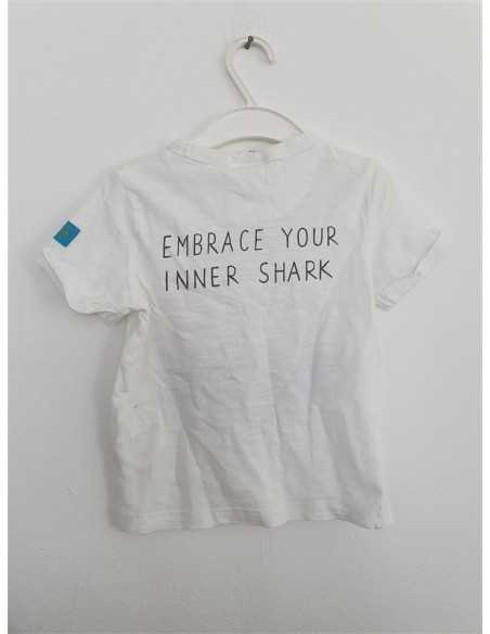 Tricou pentru copii cu print rechin H&M