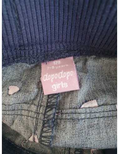 Pantaloni pentru fetite cu inimioare Dopo dopo