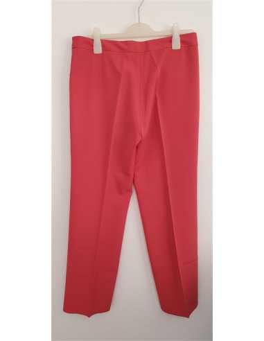 Pantaloni dama cu dunga si nasture in talie Ma dame