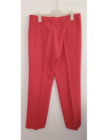 Pantaloni dama cu dunga si nasture in talie Ma dame