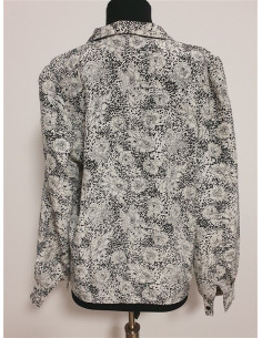 Camasa dama deosebita cu print floral 2