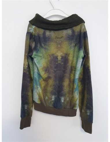 Bluza cu maneca lunga pentru fete colorata