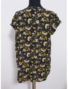Tricou dama cu print floral multicolor TOM TAILOR 2