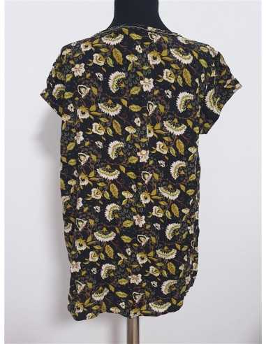 Tricou dama cu print floral multicolor TOM TAILOR