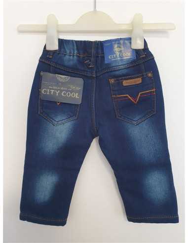 Pantaloni de blugi captusiti pentru copii City Cool