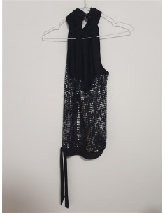 Top dama accesorizat cu paiete 2