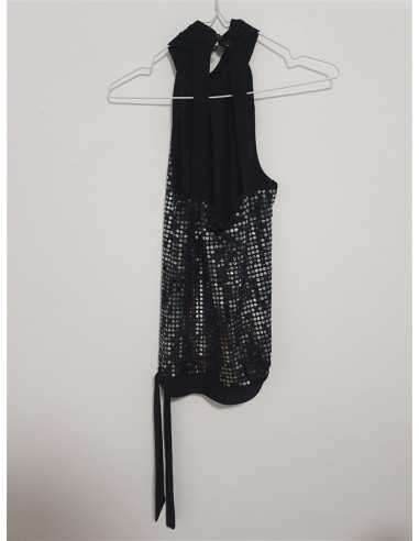 Top dama accesorizat cu paiete