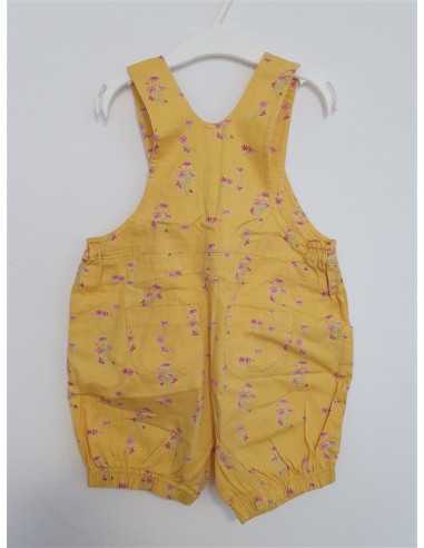 Salopeta pentru copii cu flori multicolore BABY CLUB