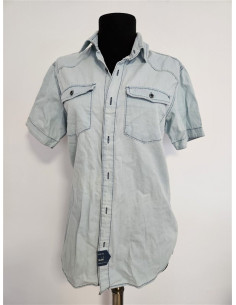 Camasa de blugi cu buzunare la piept LCW JEANS
