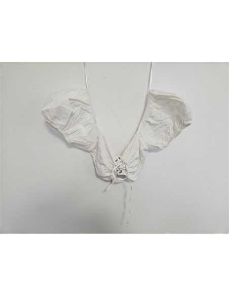 Top de dama cu maneci bufante Bershka
