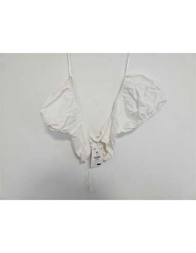 Top de dama cu maneci bufante Bershka