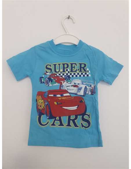 Tricou cu masinute pentru copii Cars