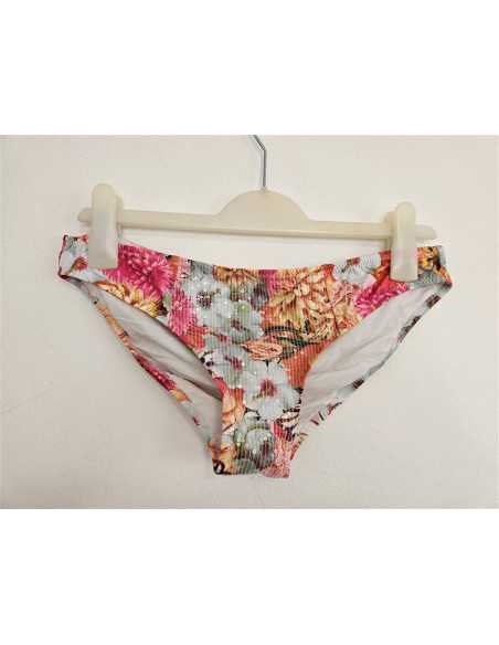 Slip dama cu motive florale multicolore Asos Swim