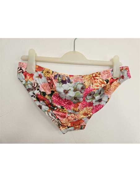 Slip dama cu motive florale multicolore Asos Swim