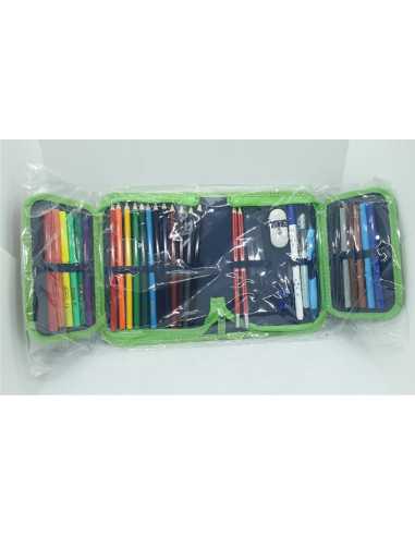 Penar echipat cu doua extensii 34 piese Herlitz model broscuta