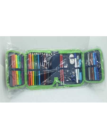 Penar echipat cu doua extensii 34 piese Herlitz model broscuta