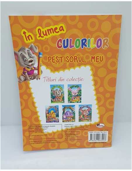 Carte de colorat Pestisorul meu