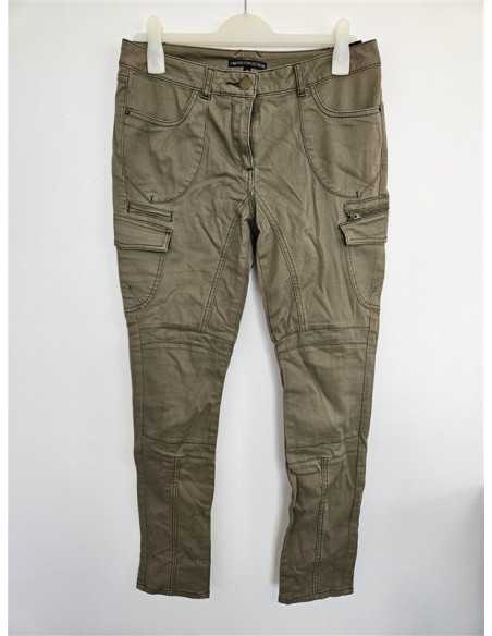Pantaloni dama cu fermoar si buzunare laterale MARKS&SPENCER