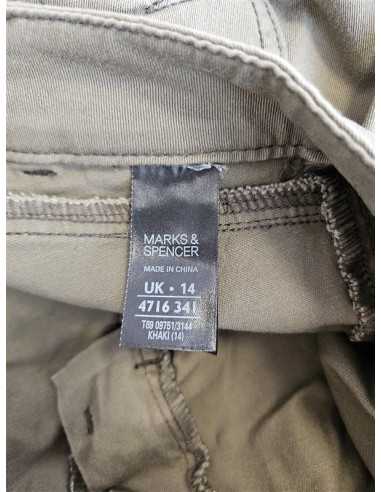Pantaloni dama cu fermoar si buzunare laterale MARKS&SPENCER