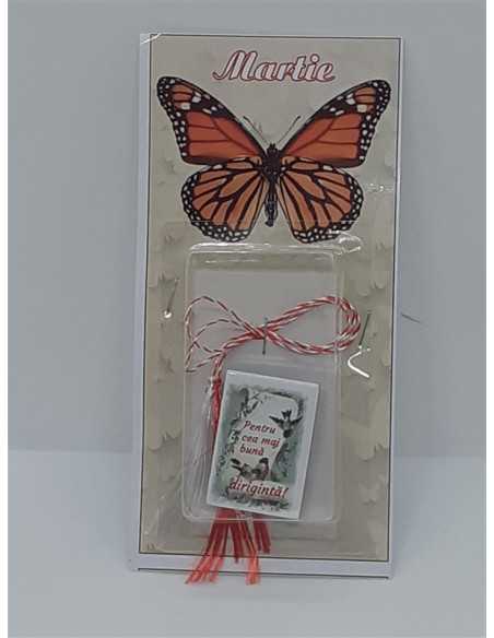 Martisor cu mesaj Pentru cea mai buna diriginta