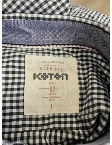 Camasa barbateasca deosebita cu model pepit Koton