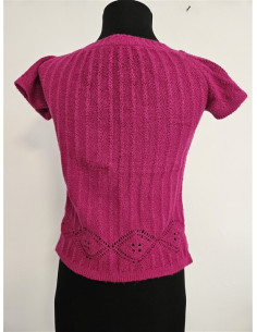 Pulover dama tricotat cu maneca scurta New Surprise 2