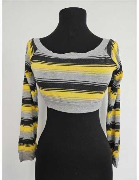 Bluzita dama scurta in talie Euphoria